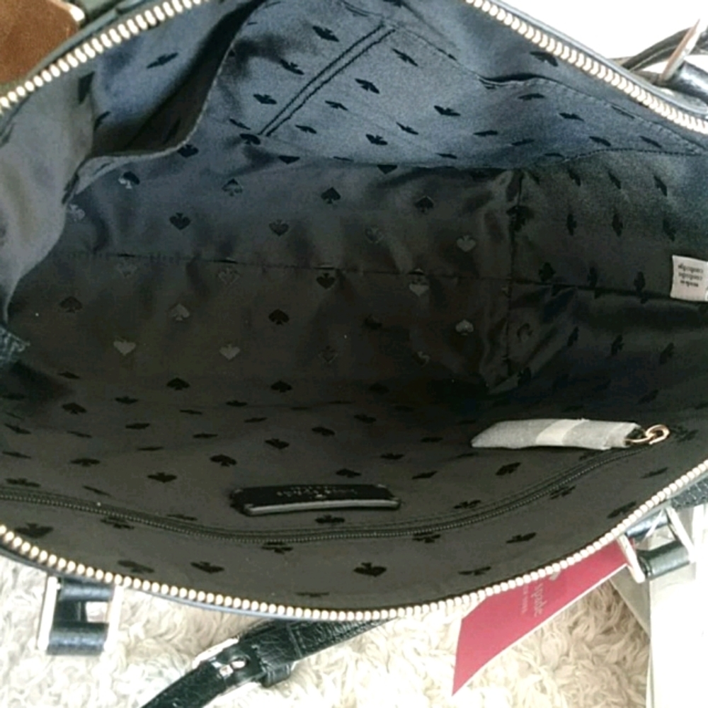 NWT Kate Spade Black Monica Satchel - Picture 6 of 9